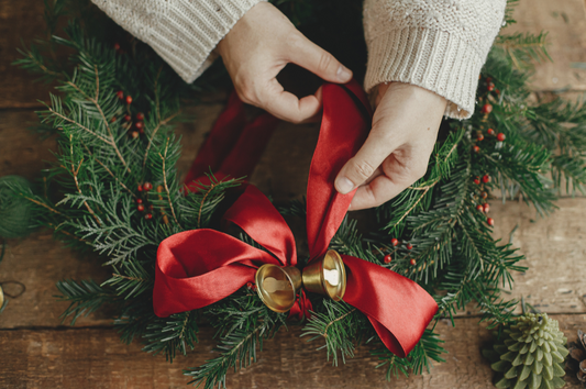 Holiday Wreath Workshop Ticket - 24" Live Wreath